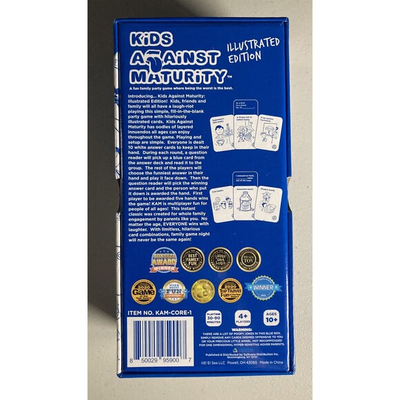 Kids Against Maturity • Family Card Game Illustrated Edition: Ages 10+ and up - Picture 2 of 4